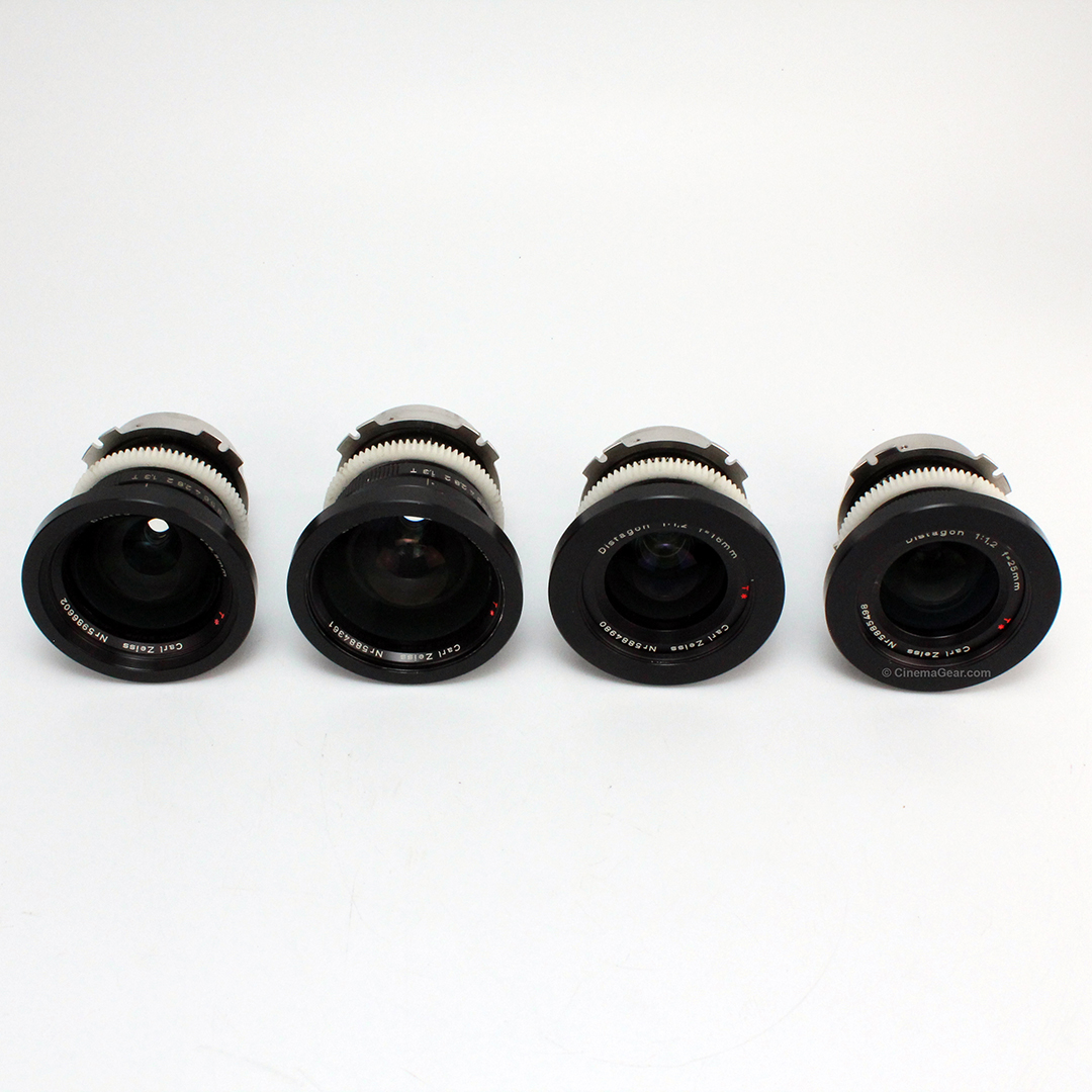 Zeiss Distagon Super 16 lens set